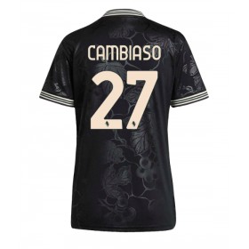 Dámské fotbalový oblečení Juventus Andrea Cambiaso #27 Tretí košile 2025-26 Krátkým Rukávem